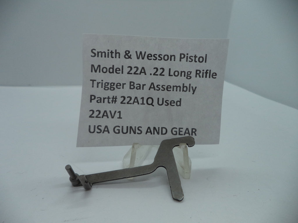 Smith & Wesson Model 22A Trigger Bar Assembly .22 LR Used Part 22A1Q