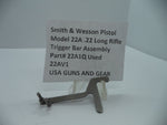 22A1Q Smith & Wesson Pistol Model 22A Trigger Bar Assembly .22 Long Rifle Used Part