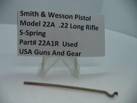 22A1R Smith & Wesson Pistol Model 22A S-Spring .22 Long Rifle Used Part