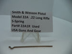 22A1R Smith & Wesson Pistol Model 22A S-Spring .22 Long Rifle Used Part