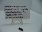 22A1V Smith & Wesson Pistol Model 22A Main Spring Guide Pin .22 Long Rifle Used