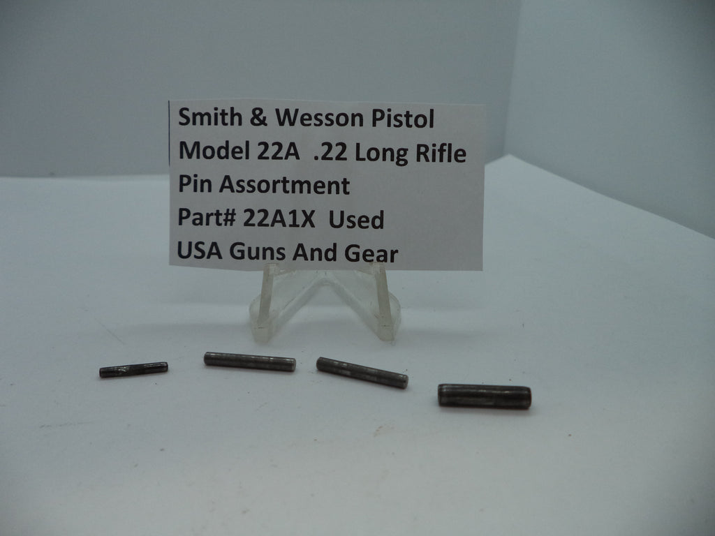 Smith & Wesson Model 22A Pin Assortment .22 LR Used Part 22A1X
