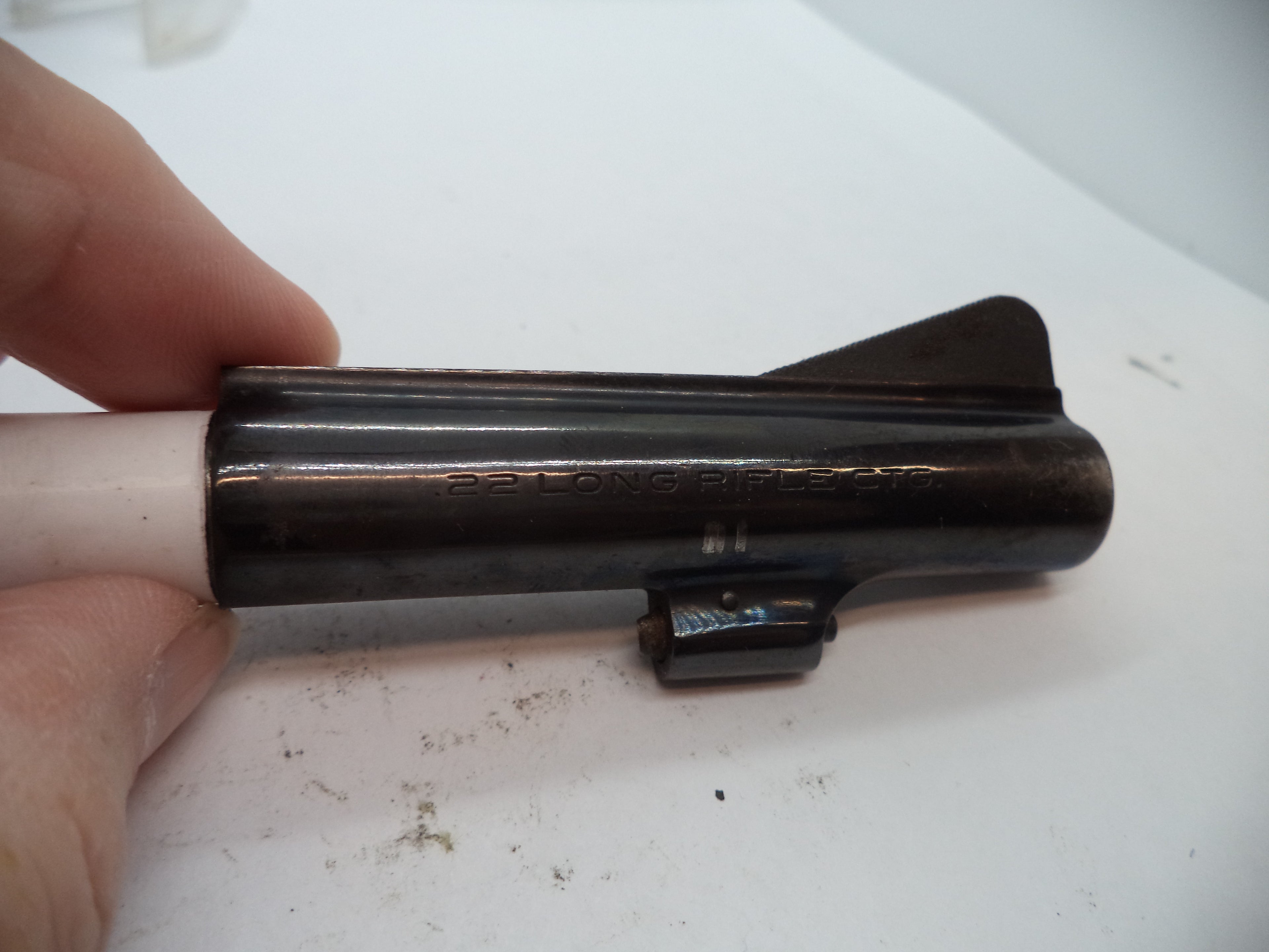 16-43-B S&W J Model  43 .22/.32 Kit Airweight Barrel 3 1/2" Pinned .22 Long Rifle