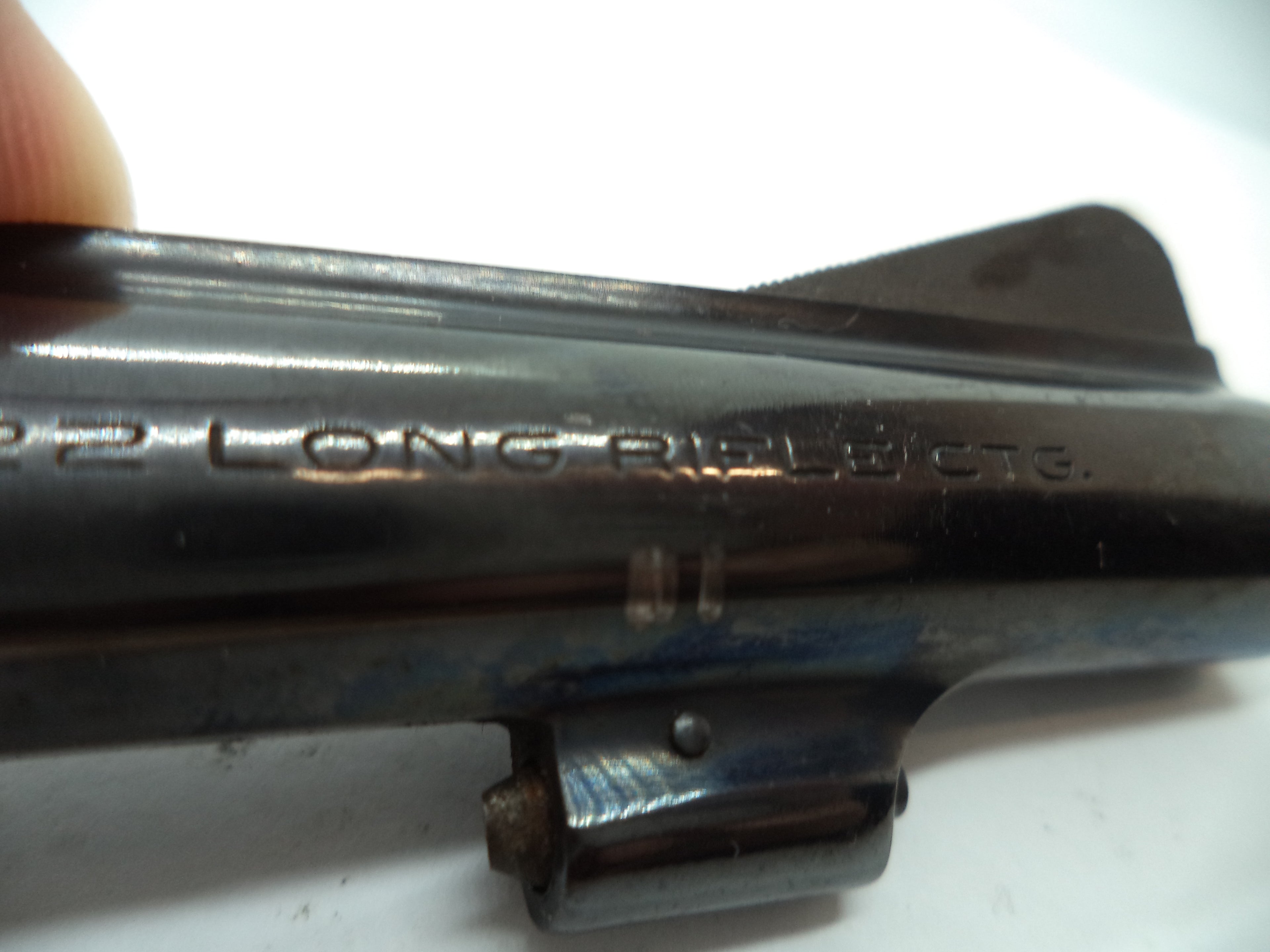 16-43-B S&W J Model  43 .22/.32 Kit Airweight Barrel 3 1/2" Pinned .22 Long Rifle