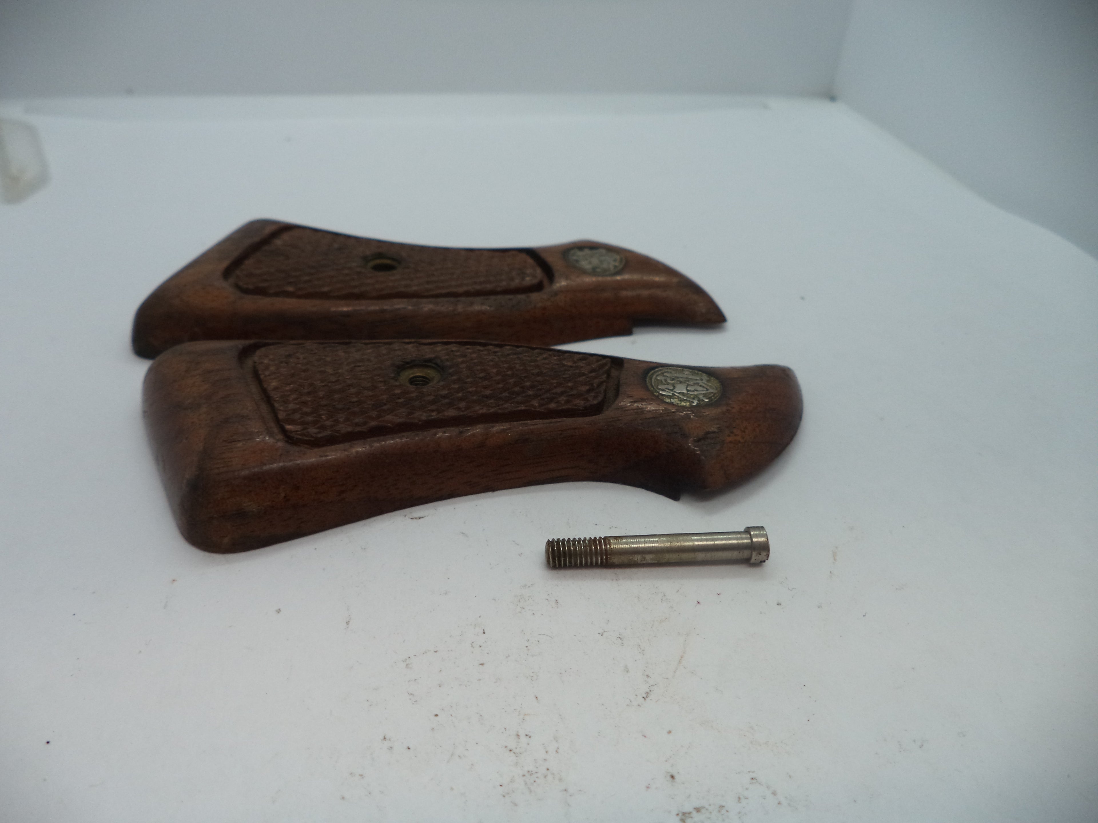 Smith & Wesson J Frame Model 43 Airweight Grips - Factory OEM Wood Stocks .22 LR