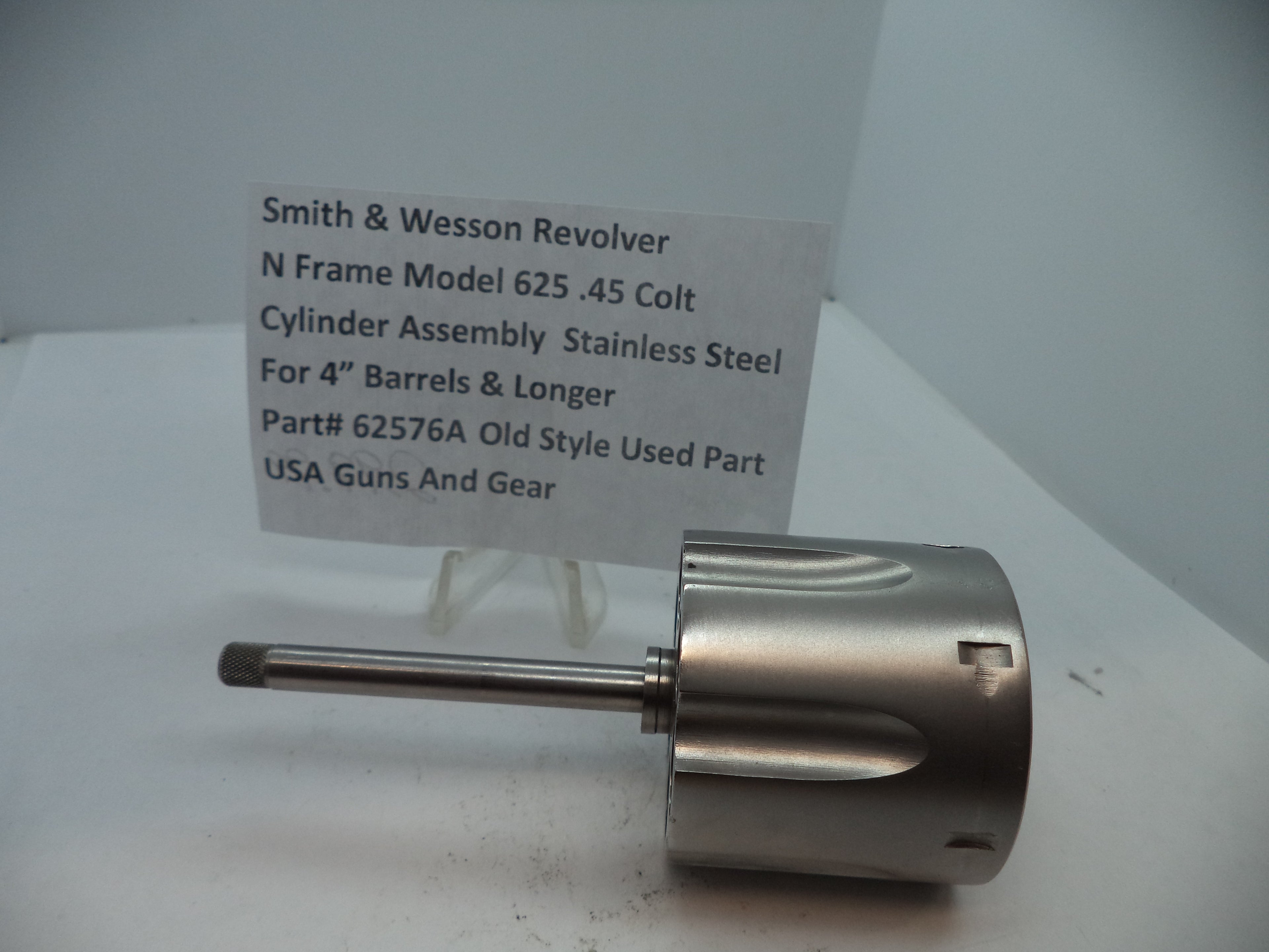 62576A Smith & Wesson N Frame Model 625 Cylinder .45 Colt  S.S