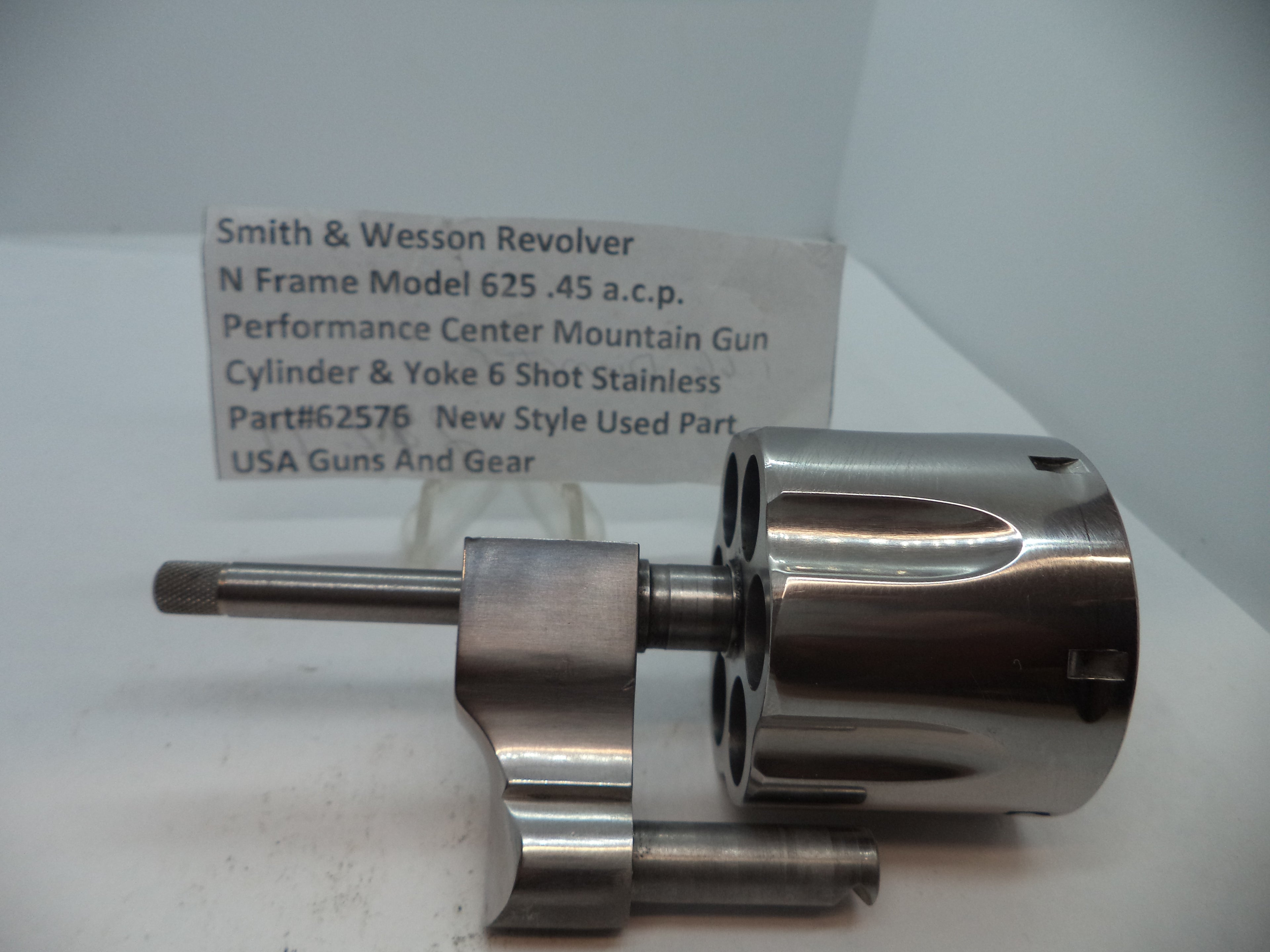62576 S&W N Model 625 Performance Center Mountain Cylinder & Yoke .45