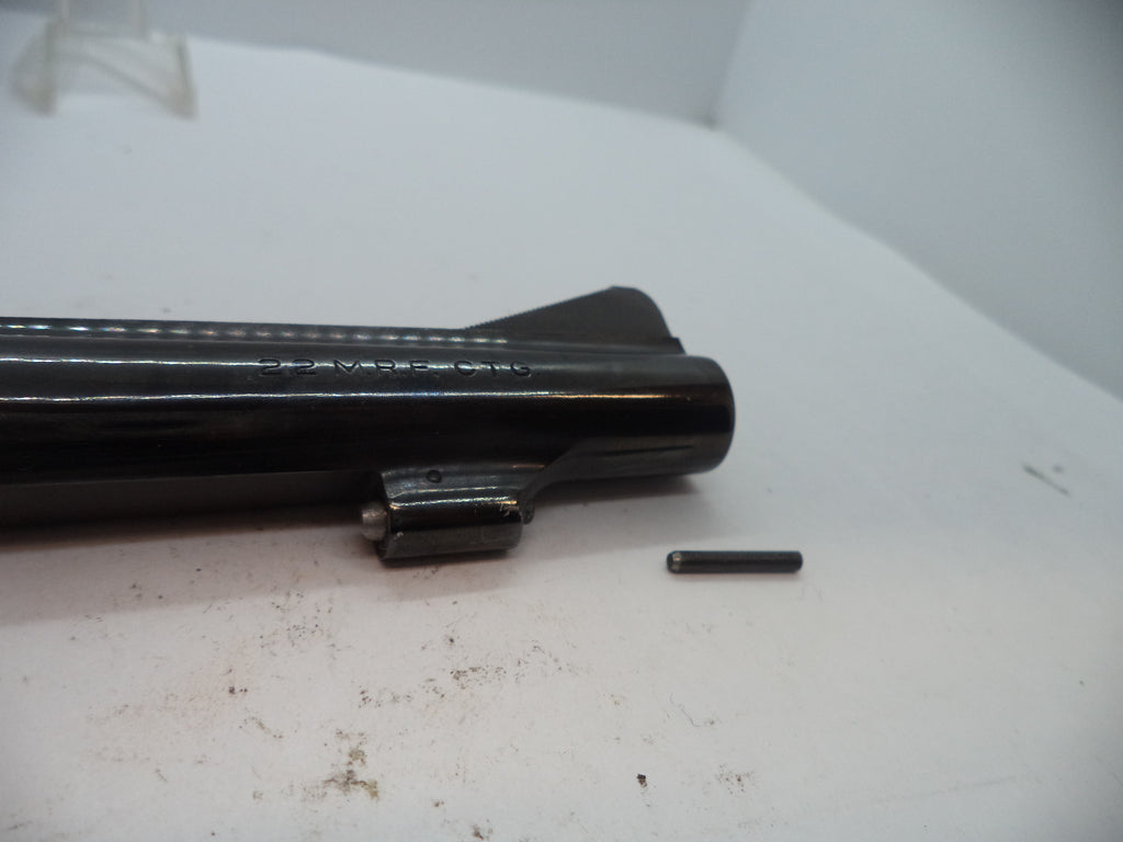 Smith & Wesson J Frame Model 34 Pinned Barrel 3.5" - .22 LR Blue Steel (Part #5146)