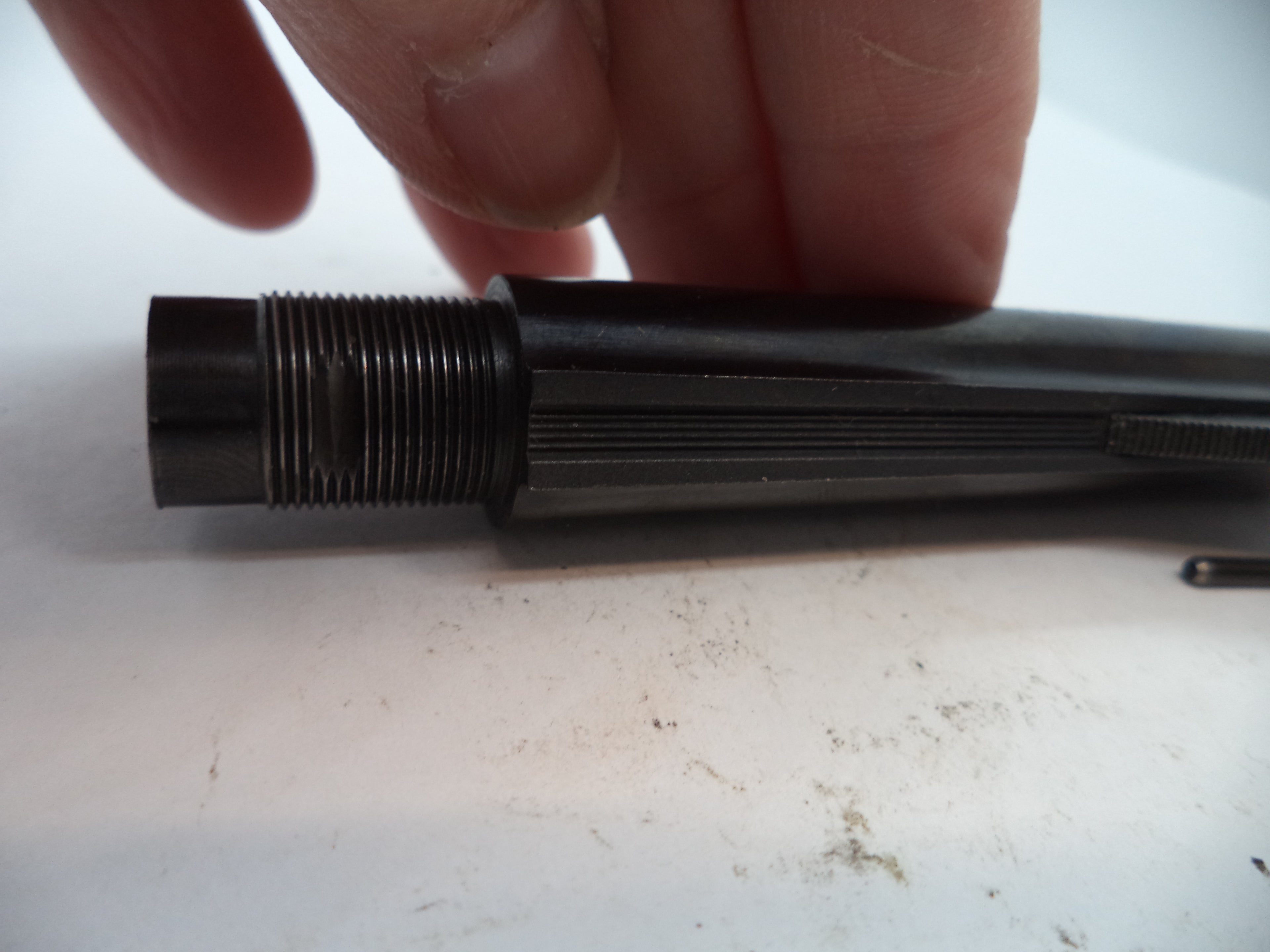 Smith & Wesson J Frame Model 34 Pinned Barrel 3.5" - .22 LR Blue Steel (Part #5146)