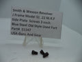 51147 Smith & Wesson J Frame Model 51 Side Plate Screws (3) Blue Steel .22 M.R.F.