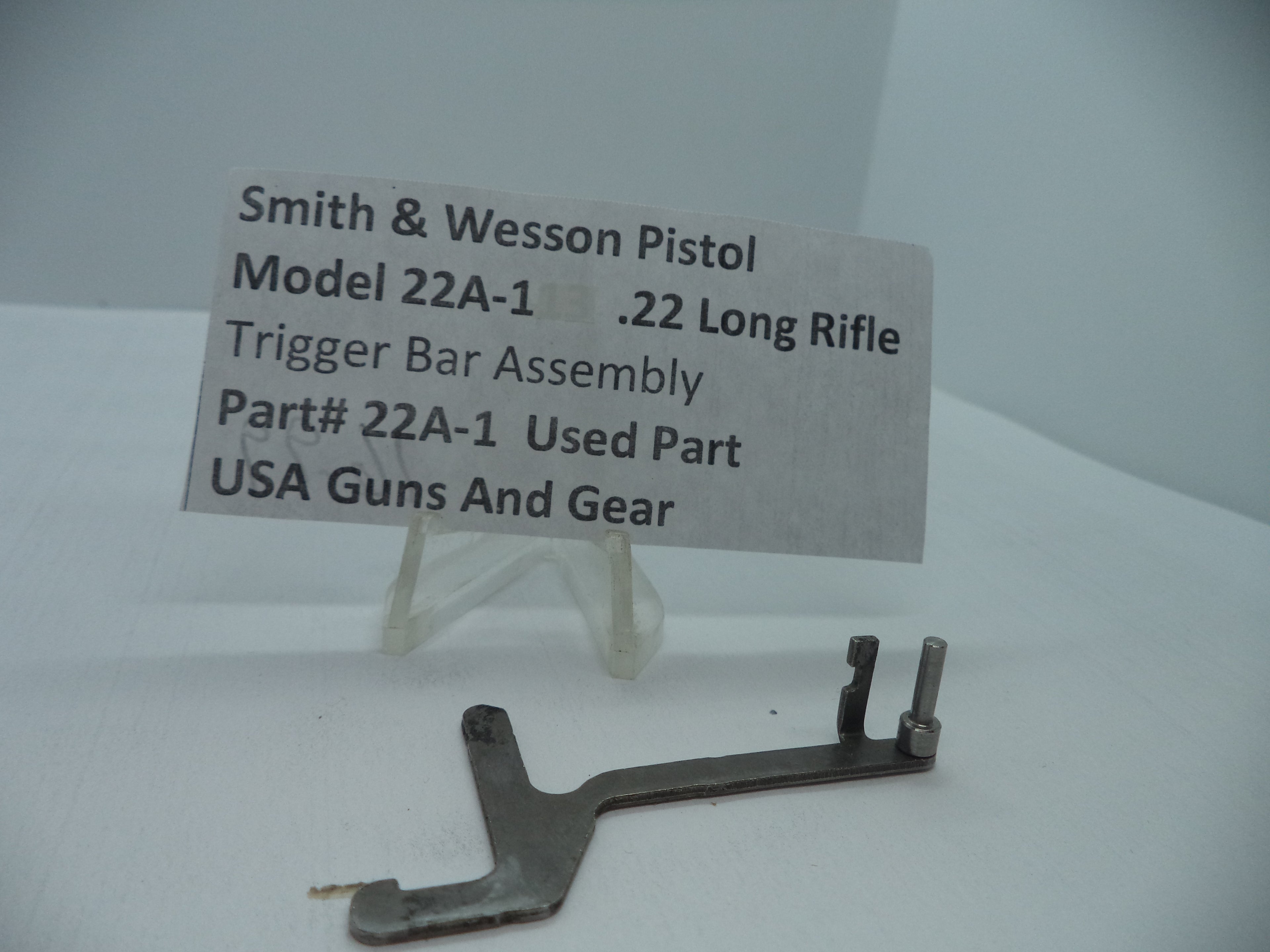 Smith & Wesson Model 22A-1 Trigger Bar Assembly .22 LR Used - 22A-1