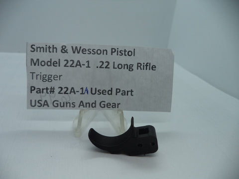 22A-1A Smith & Wesson Pistol Model 22A-1 Trigger .22 Long Rifle Used