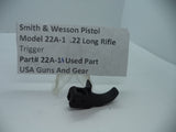 22A-1A Smith & Wesson Pistol Model 22A-1 Trigger .22 Long Rifle Used