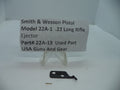 Smith & Wesson Pistol Model 22A-1 Ejector .22 Long Rifle used part displayed on a white background with a label containing product details.