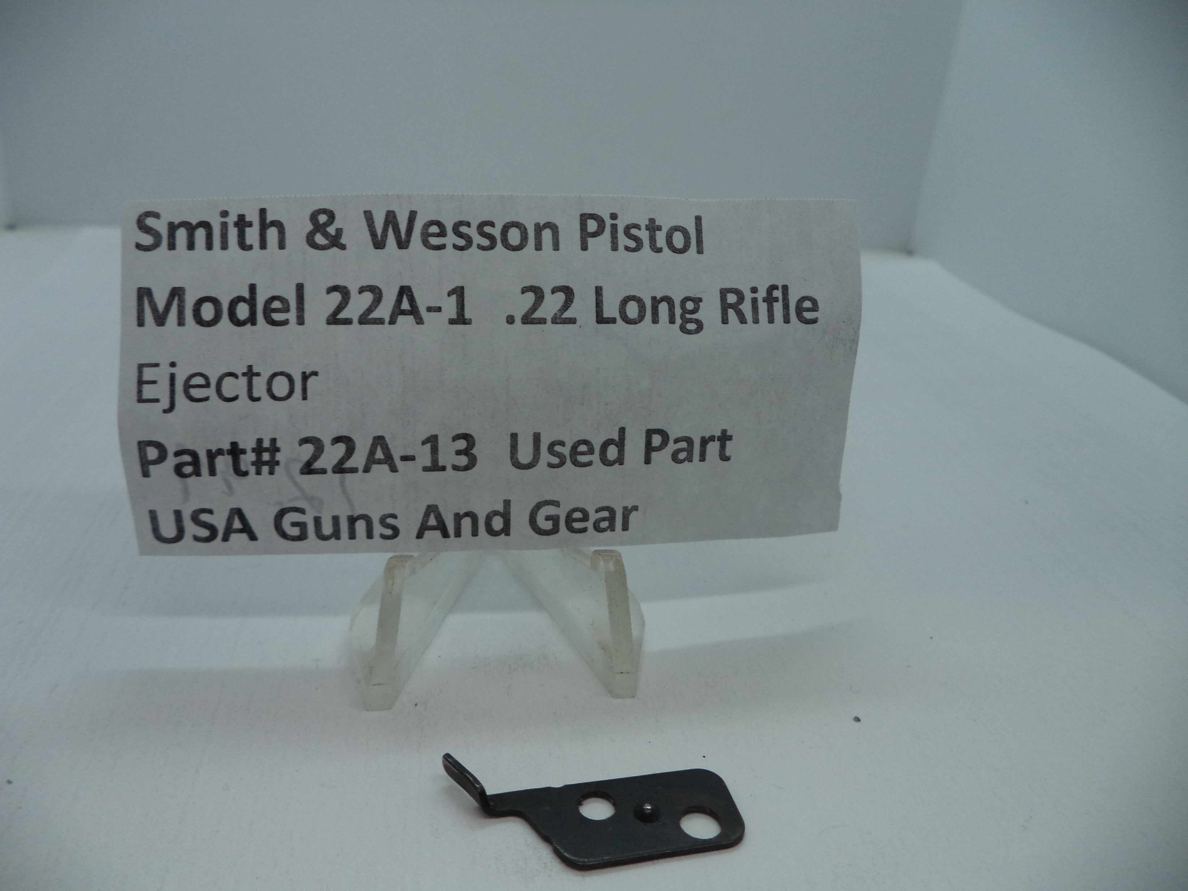 Smith & Wesson Model 22A-1 Ejector .22 LR Used - 22A-13