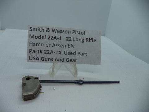 22A-14 Smith & Wesson Pistol Model 22A-1 Hammer Assembly .22 Long Rifle