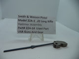 22A-14 Smith & Wesson Pistol Model 22A-1 Hammer Assembly .22 Long Rifle