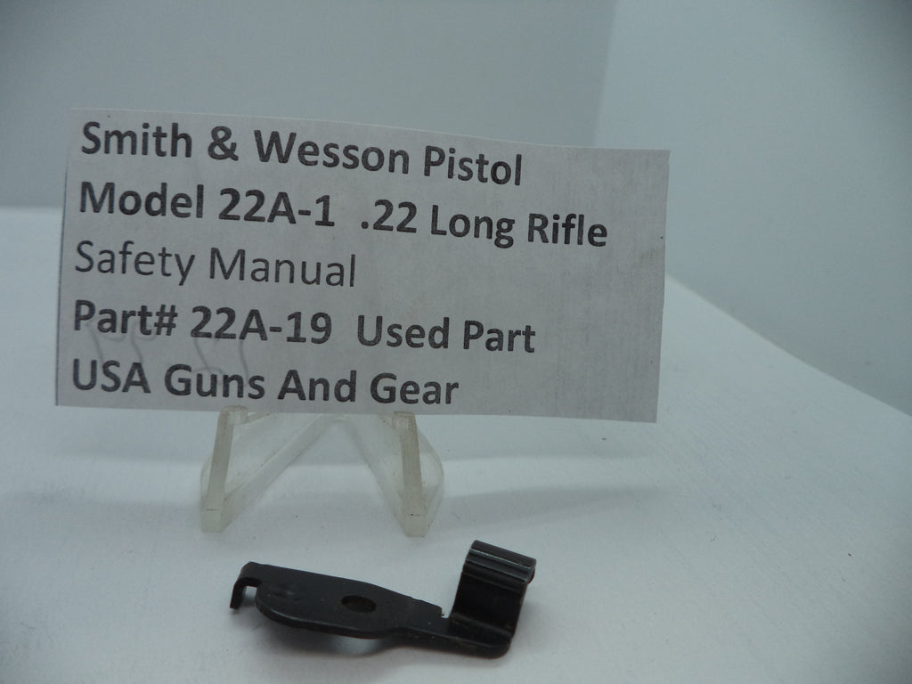 Smith & Wesson Model 22A-1 Manual Safety .22 LR Used - 22A-19