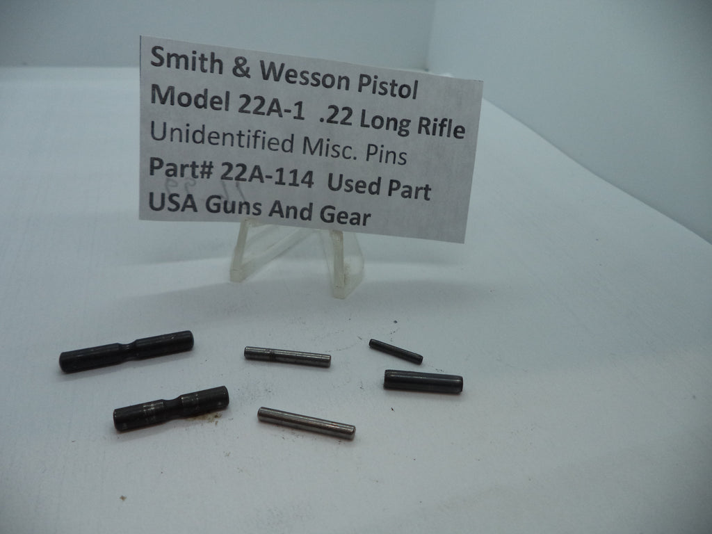 Smith & Wesson Model 22A-1 Miscellaneous Internal Pins .22 LR - Part# 22A-114