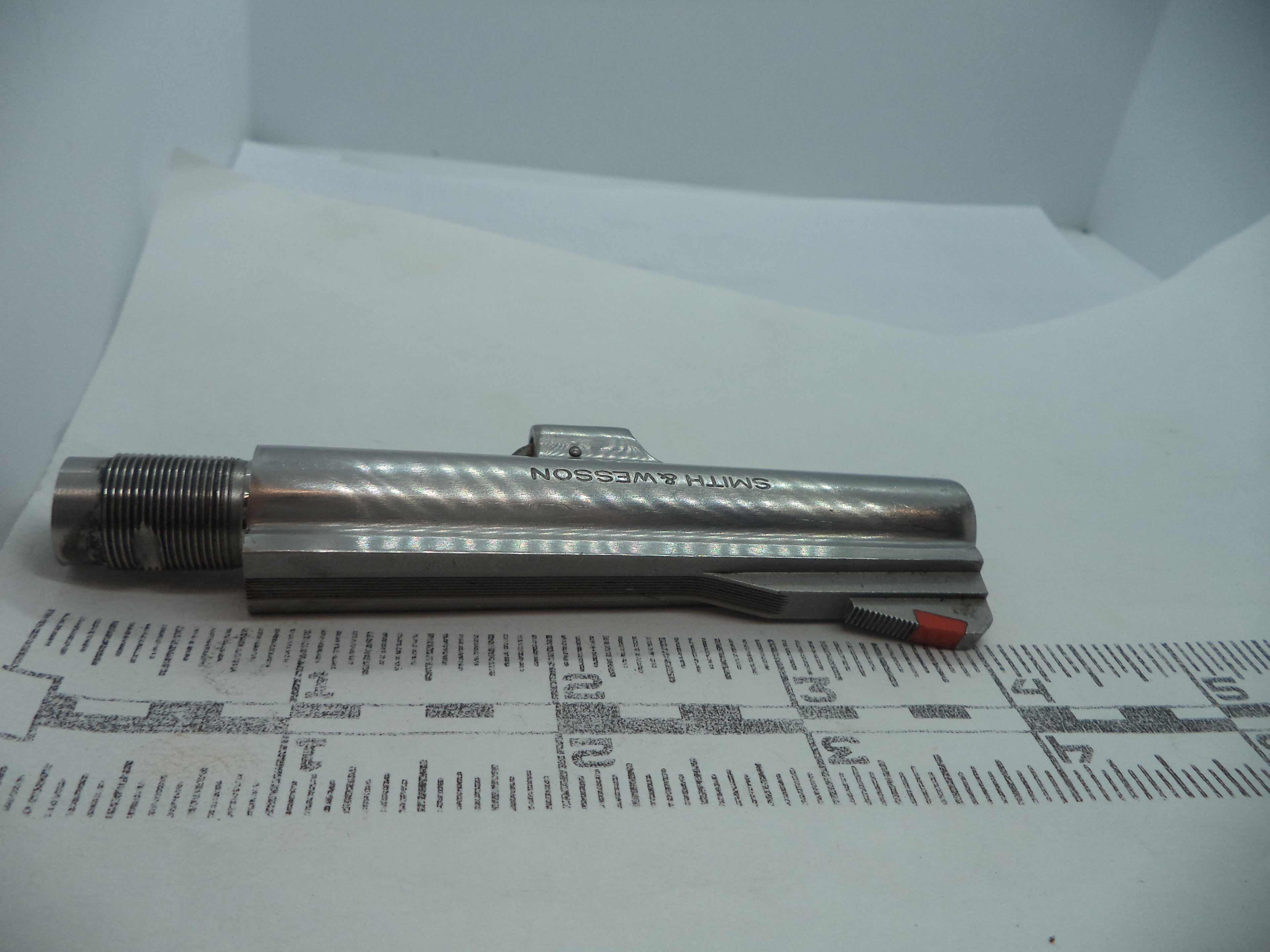 Smith & Wesson J Frame Model 63 Barrel - 4" Pinned Stainless .22 LR (Part 63346)