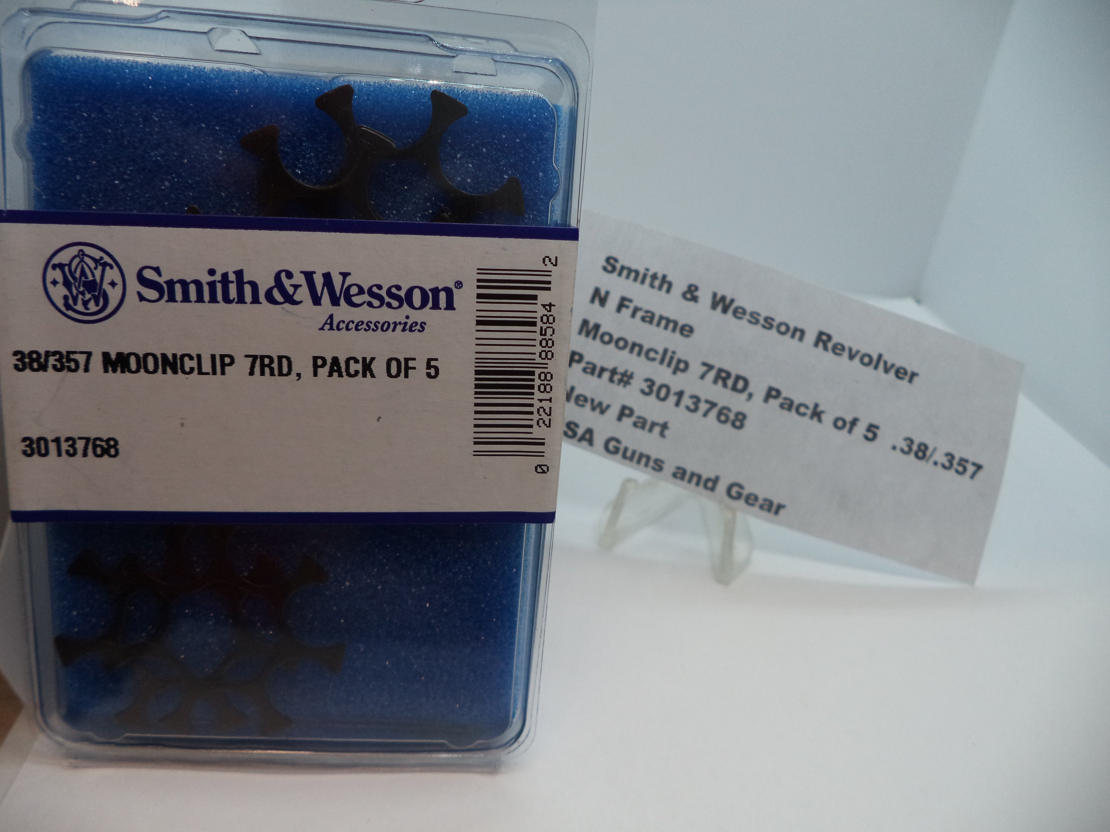 Smith & Wesson N Frame Moonclip 7-Round Pack of 5 - .38/.357 Caliber (Part# 3013768)