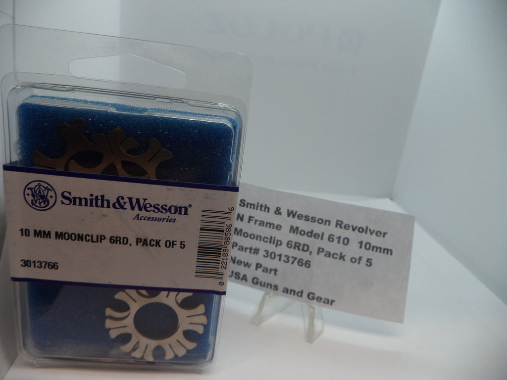 Smith & Wesson N Frame Model 610 Full Moon Clips - 10mm Auto (6-Round, 5-Pack)