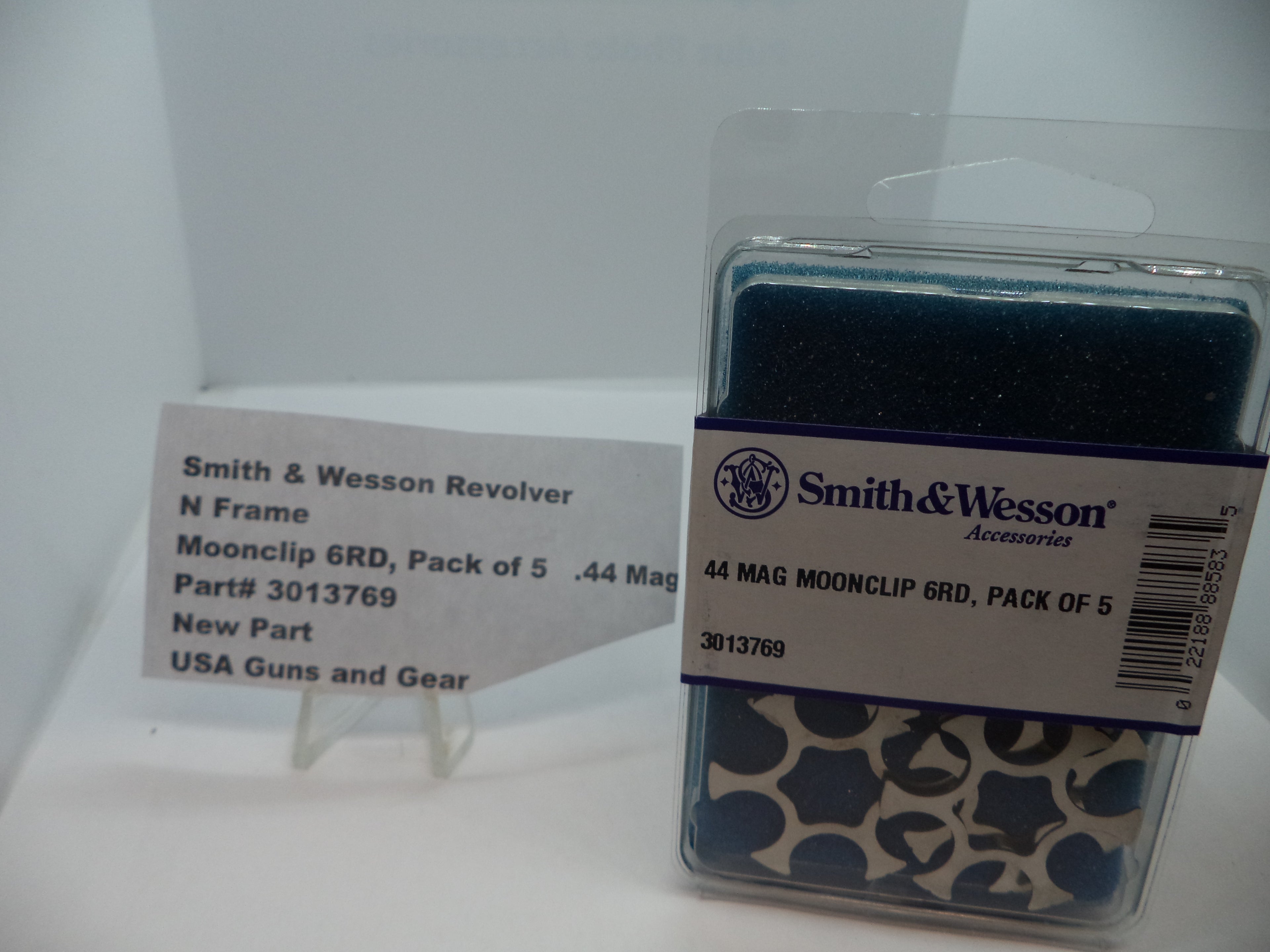 Smith & Wesson N Frame Moonclip 6-Round Pack of 5 - .44 Magnum (Part# 3013769)