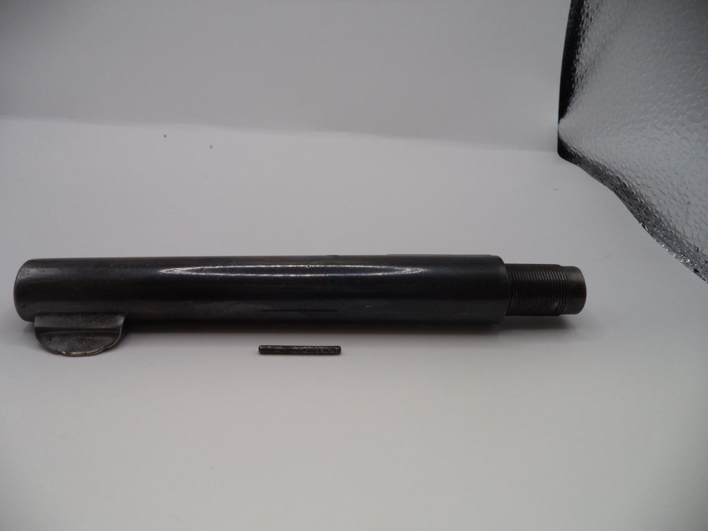 Smith & Wesson K Frame Military & Police 1st Model Barrel 5" Pinned .38 Colt ctg. Serial #3312 4-Screw Blue Steel Used OEM Part MPC1
