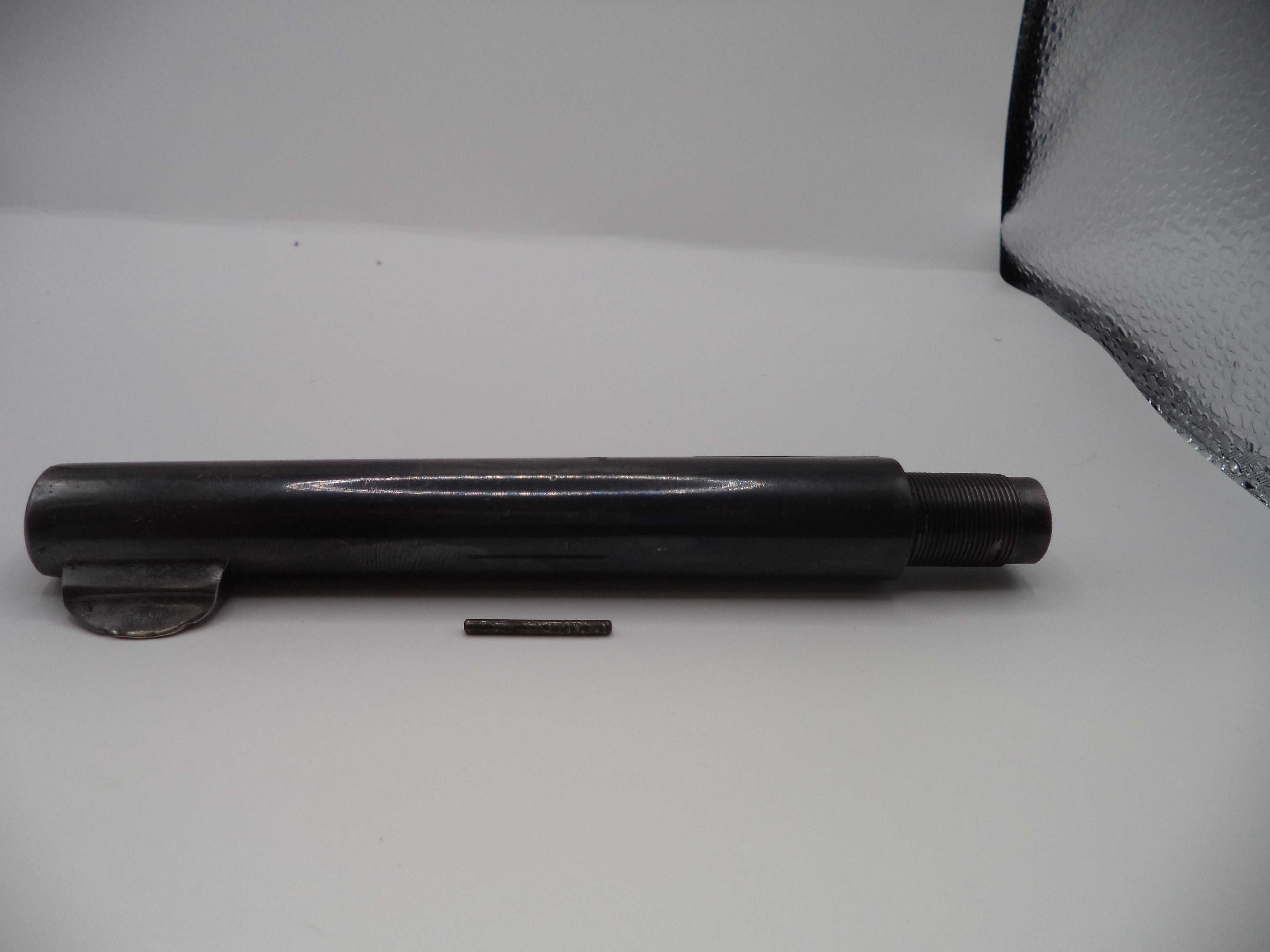 Smith & Wesson K Frame Military & Police 1st Model Barrel 5" Pinned .38 Colt ctg. Serial #3312 4-Screw Blue Steel Used OEM Part MPC1