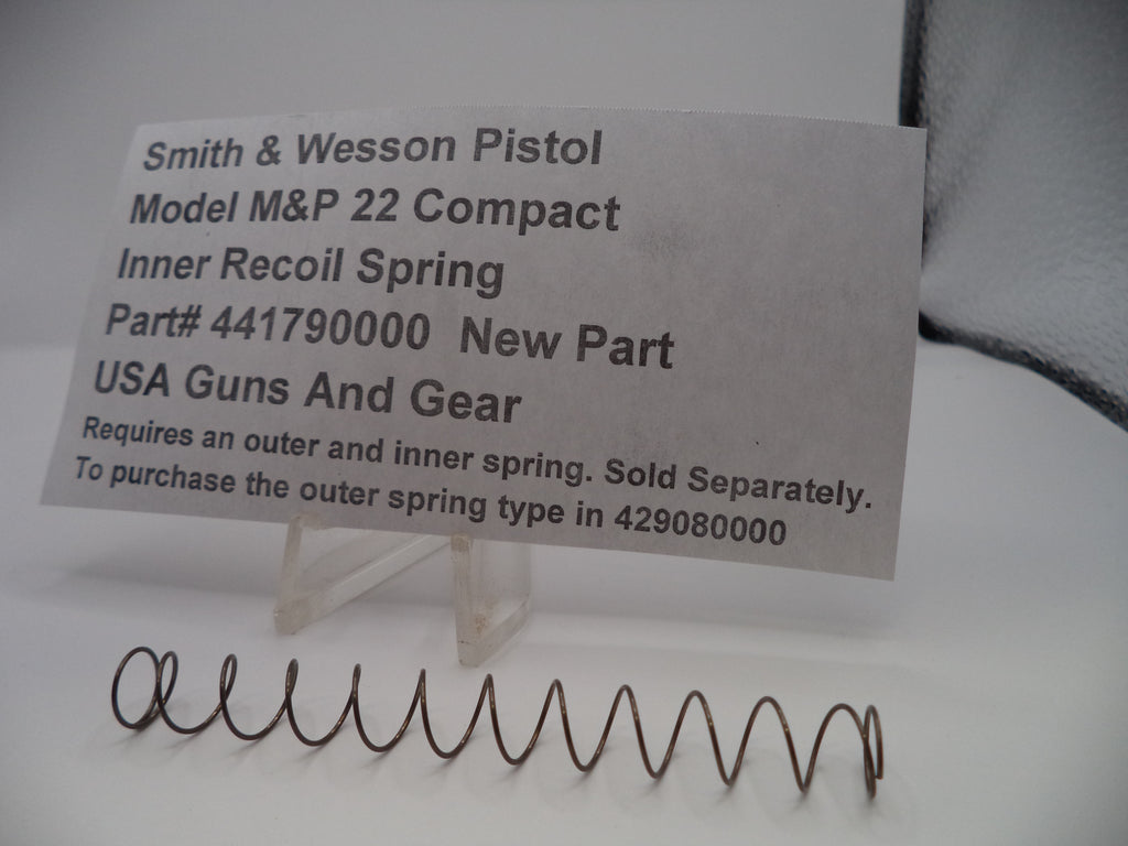 Smith & Wesson M&P 22 Compact Inner Recoil Spring 441790000
