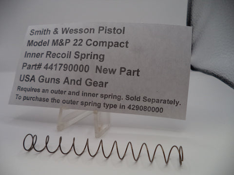 441790000 Smith & Wesson M&P 22 Compact Inner Recoil Spring