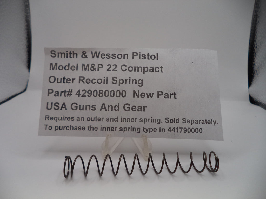 Smith & Wesson M&P 22 Compact Outer Recoil Spring 429080000