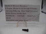 K22K S&W K Frame Model K22 Strain Screw Square Butt .22 Long Rifle