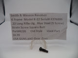 K22K S&W K Frame Model K22 Strain Screw Square Butt .22 Long Rifle