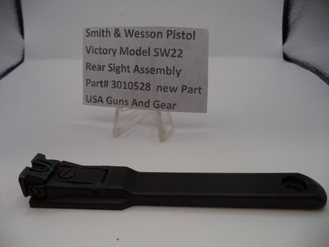 3010528 S&W SW22 Victory Model .22 LR Rear Sight Assembly