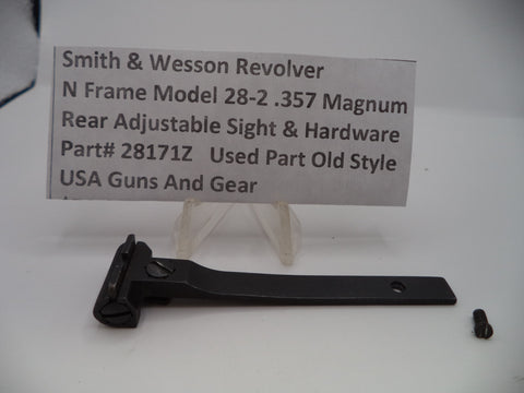 28171Z Smith & Wesson N Frame Model 28-2 Rear Adjustable Sight  .357 Mag