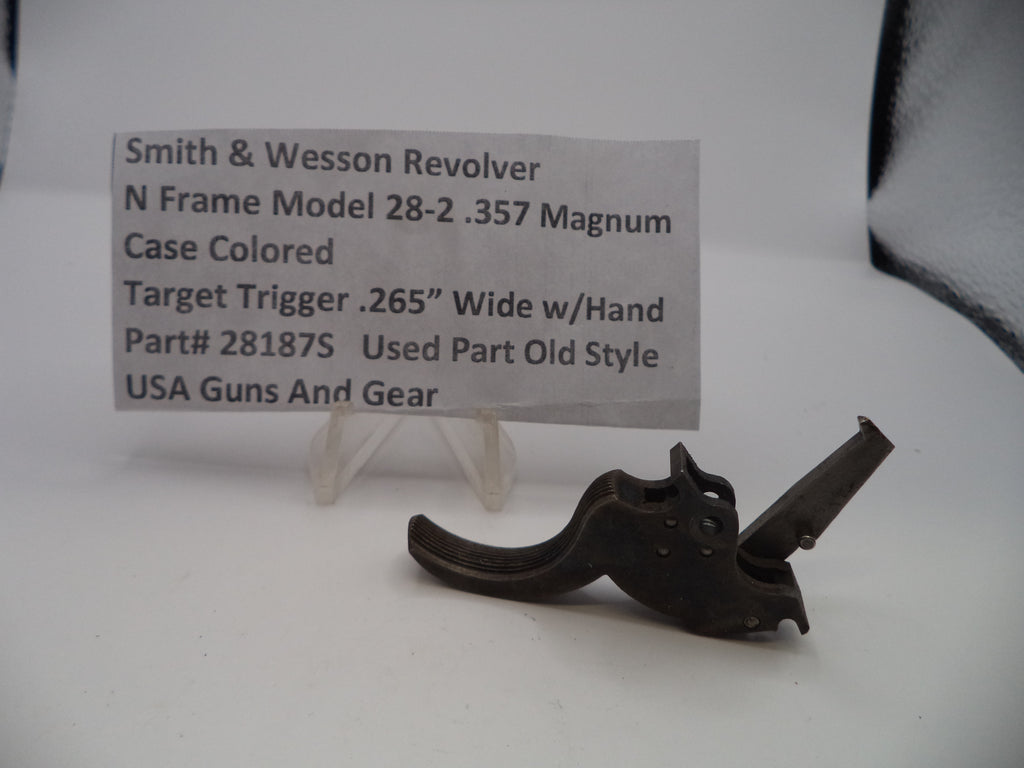 S&W N Frame Model 28-2 Trigger .265" Wide w/Hand Case Colored .357 Magnum – Part# 281875