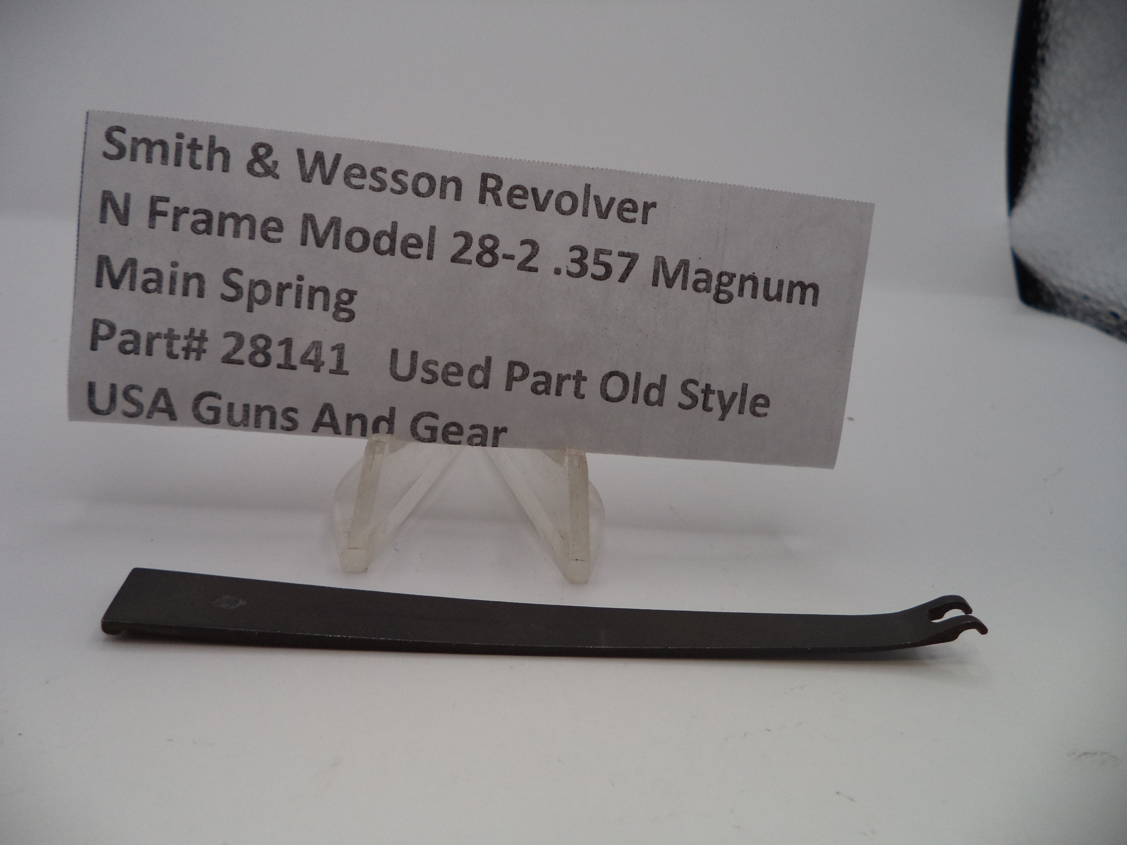 28141 Smith & Wesson N Frame Model 28-2 Main Spring .357 Magnum