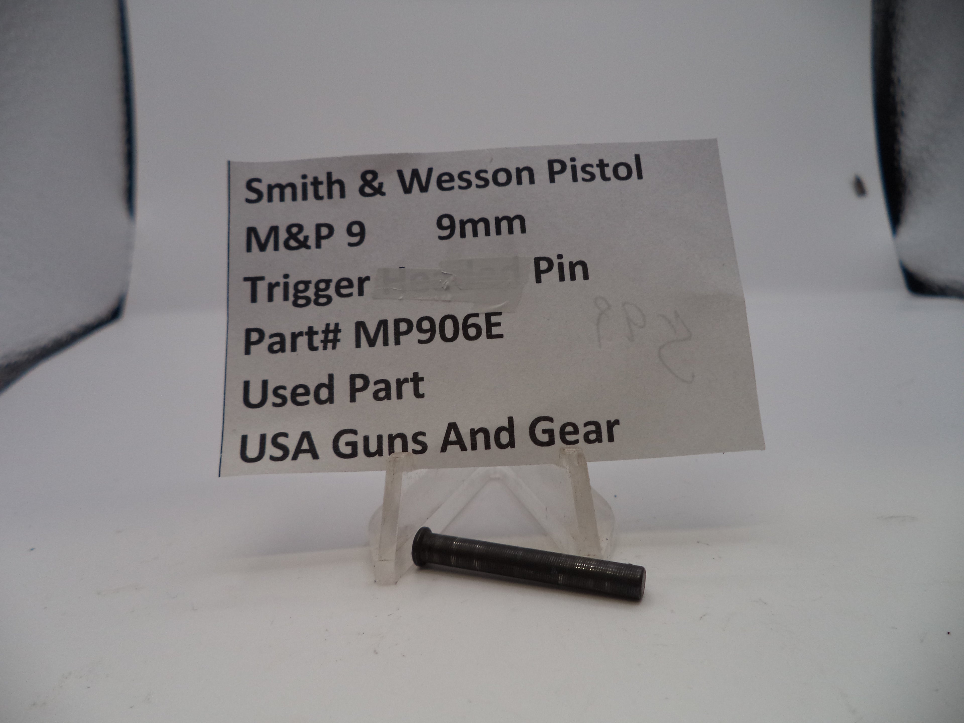 Smith & Wesson Pistol M&P Trigger Pin Used Part 9mm MP906E