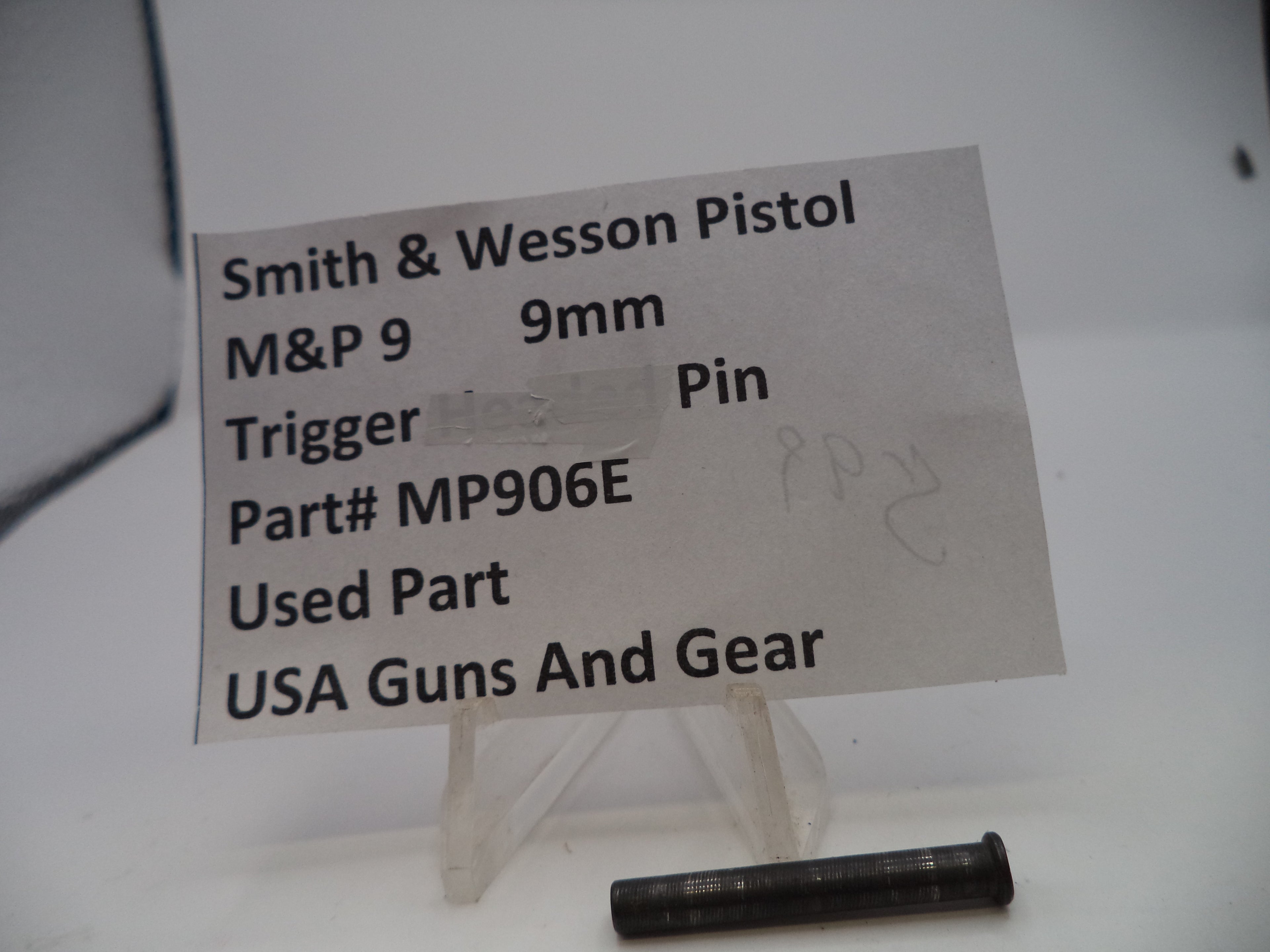 Smith & Wesson Pistol M&P Trigger Pin Used Part 9mm MP906E