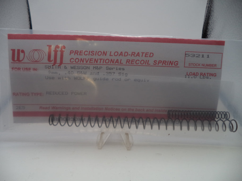 Wolff 11lb Recoil Spring - S&W M&P Full Size 9mm/.40/.357 | Part #53211