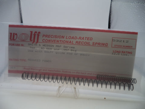 53212 Wolff S&W M&P Series 90/357/40 RP Recoil Spring 12LB