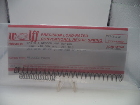 53213 Wolff S&W M&P Series 90/357/40 RP Recoil Spring 13LB