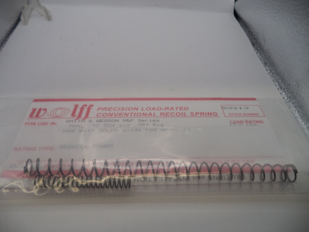 Wolff 13LB Recoil Spring for S&W M&P 9mm/.40/.357 - Full Size (53213)