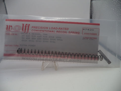 47420 Wolff S&W Models 3904/5904 9MM, XP RECOIL SPRING 20LB