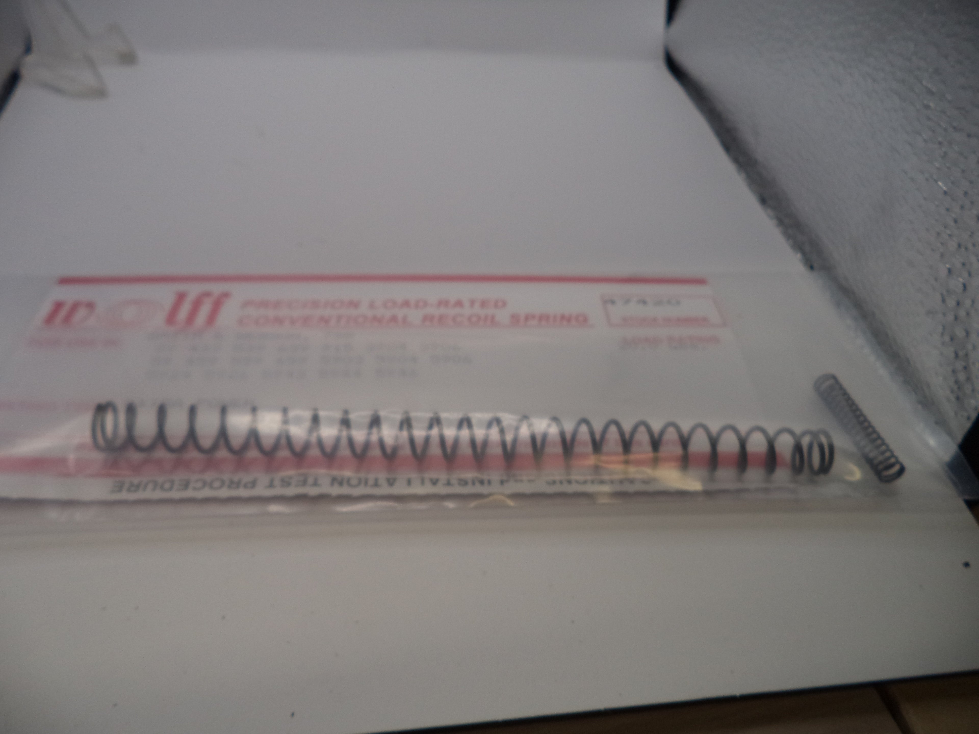 Wolff 47420 XP Recoil Spring 20LB - S&W Model 5904 3904 59 9mm