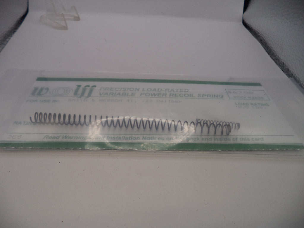 Wolff Reduced Power Variable Recoil Spring for S&W Model 41 8LB - 46708