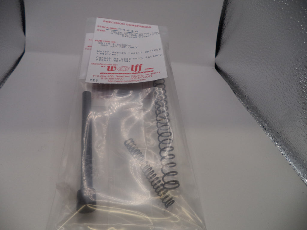 Wolff Guide Rod with 14lb Recoil Spring for S&W M&P .45 ACP - Premium Steel Construction
