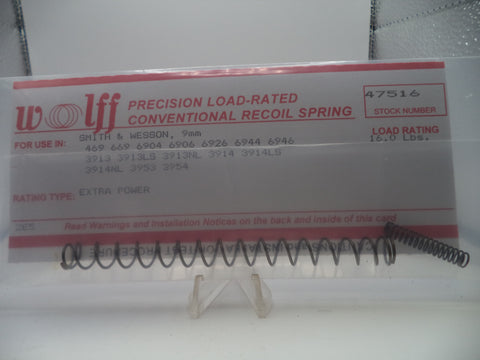 47516 Wolff for S&W 6900/3913 9MM, XP RECOIL SPRING 16LB