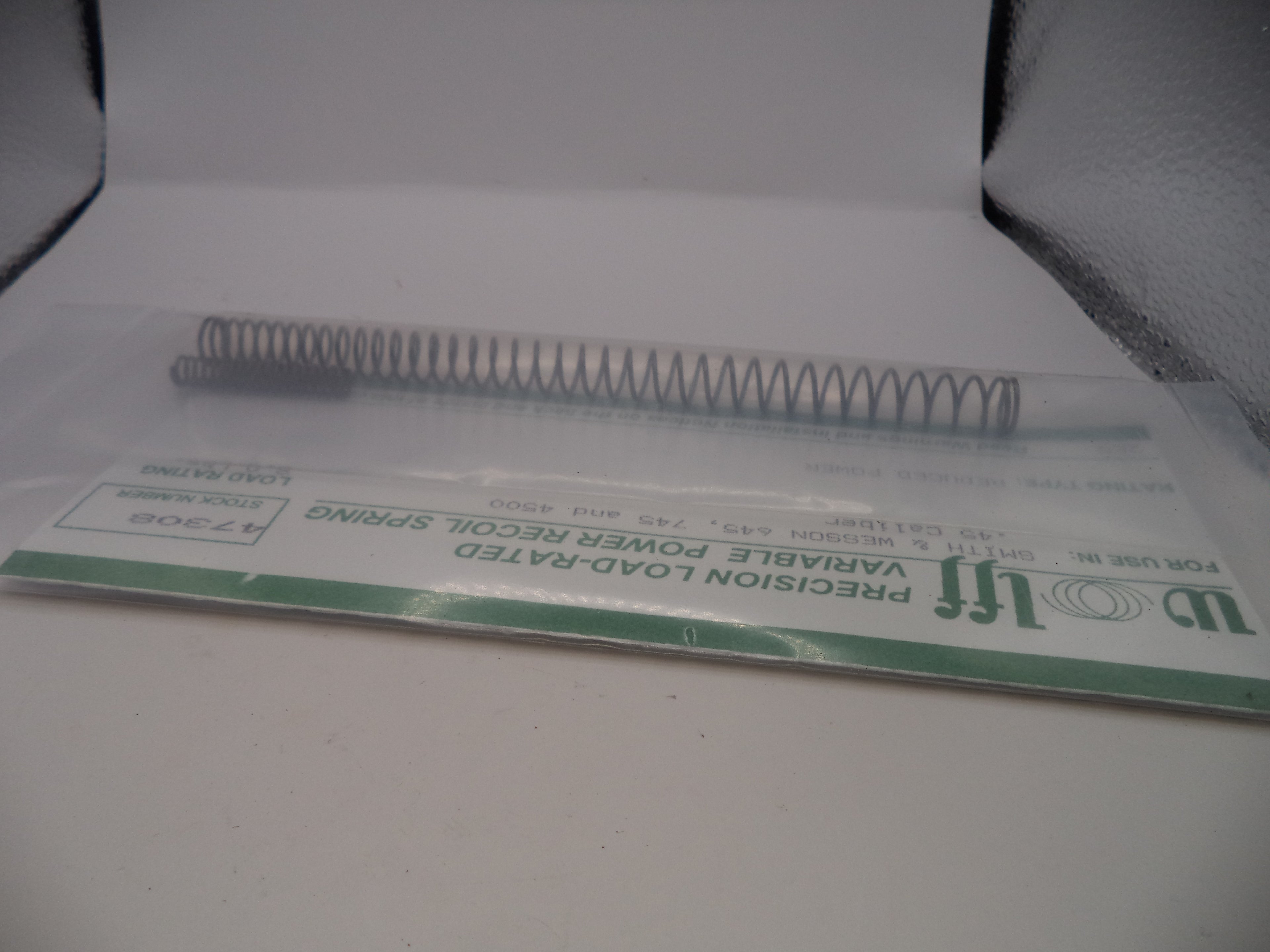 Wolff Reduced Power Variable Recoil Spring for S&W 645/745/4506/4526/4546 .45 ACP 8LB - 47308